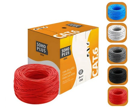 Caixa de cabo Cat6 305m Soho Plus Furukawa