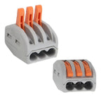 Conectores De Alavanca 3 Vias Pct-213 - Borne Rápido