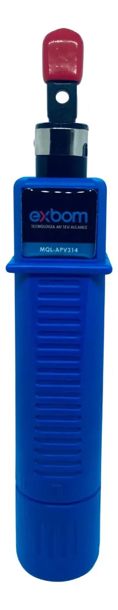 Alicate Punch Down RJ45 314B Para Keystone Com Ajuste de Pressão