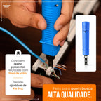 Alicate Punch Down RJ45 314B Para Keystone Com Ajuste de Pressão