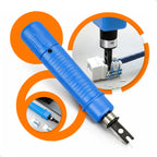 Alicate Punch Down RJ45 314B Para Keystone Com Ajuste de Pressão