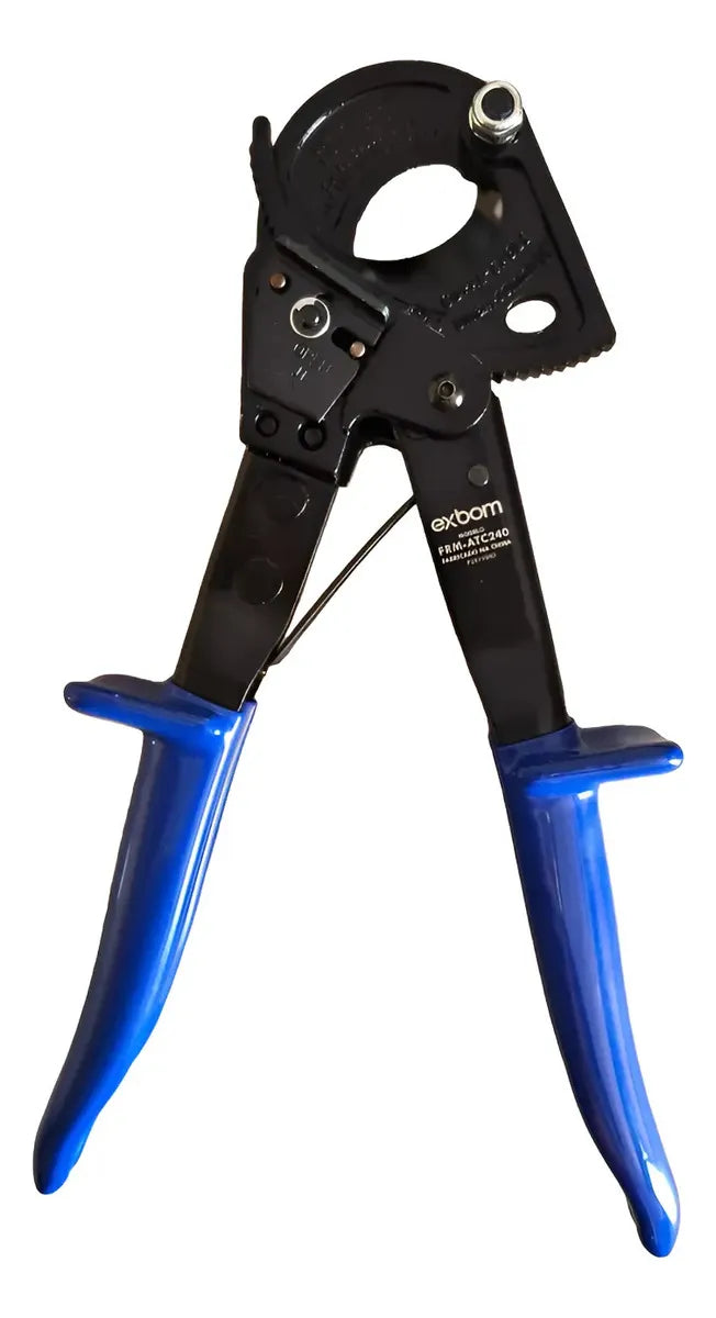Cortador De Cabos Tipo Tesoura Com Catraca Até 240mm