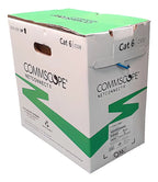 Cabo Cat6 Commscope 305m Azul Caixa Lszh Alta Qualidade
