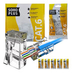 Conector RJ45 Cat6 Vazado Soho Plus Furukawa