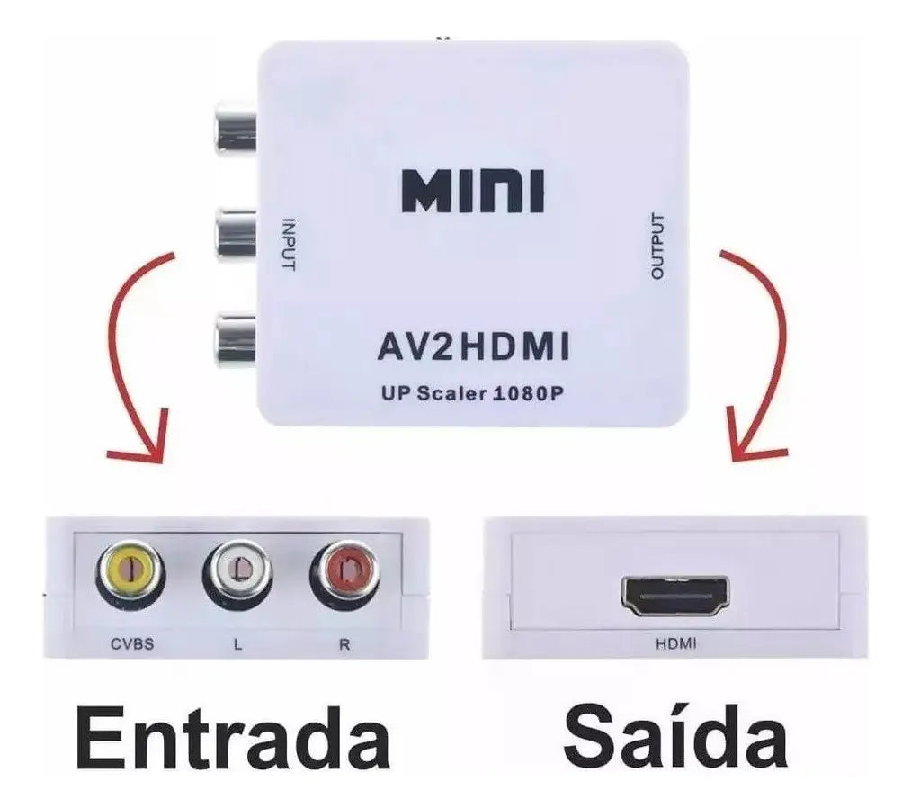 Conversor AV Para HDMI