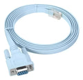 Cabo Console Serial Db9 Fêmea X Rj45 Macho 1,8m Configuração Rede