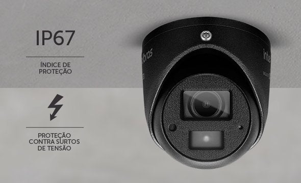 Câmera 20mt Mult Hd VHD 3220D Mini  Black G8 Intelbras