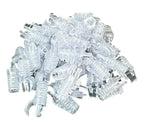 Capa Protetora Rj4 Cat5e / Cat6 Macho Transparente