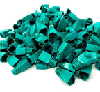 Capa Protetora Rj4 Cat5e / Cat6 Macho Verde
