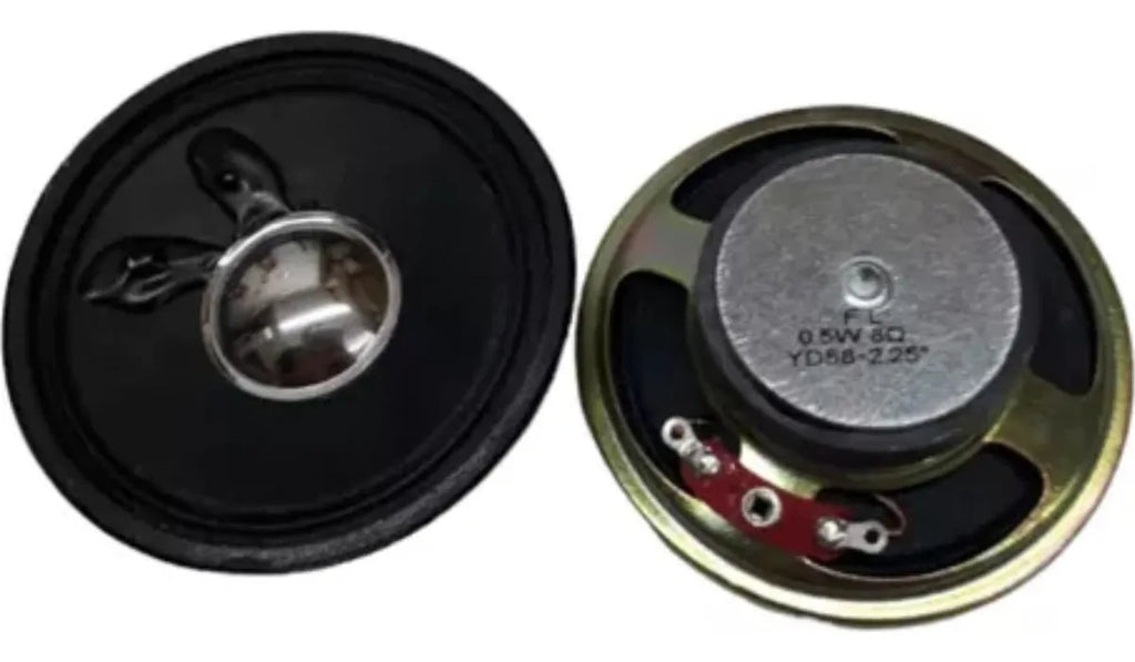 Alto Falantes Yd58 2 1/4, 0,5w-8 Ohms Ferrite Redondo