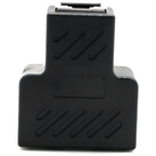 Adaptador RJ45 Rede 1x2 Fêmea para Fêmea Blindado
