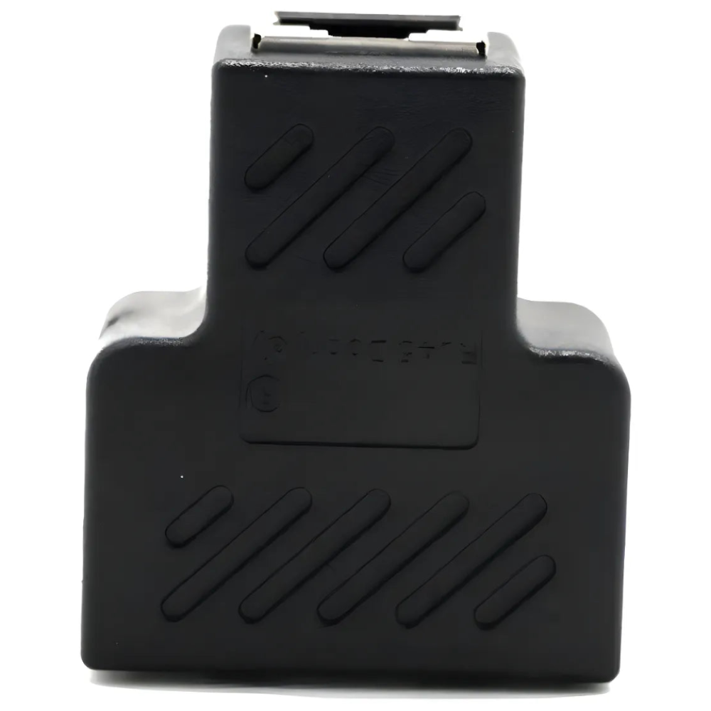 Adaptador RJ45 Rede 1x2 Fêmea para Fêmea Blindado