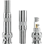 Conectores Bnc Macho C/mola P/cabo 4mm Cftv