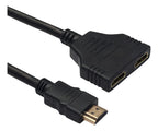 Cabo Y Hdmi  2 Fêmea x 1 Macho