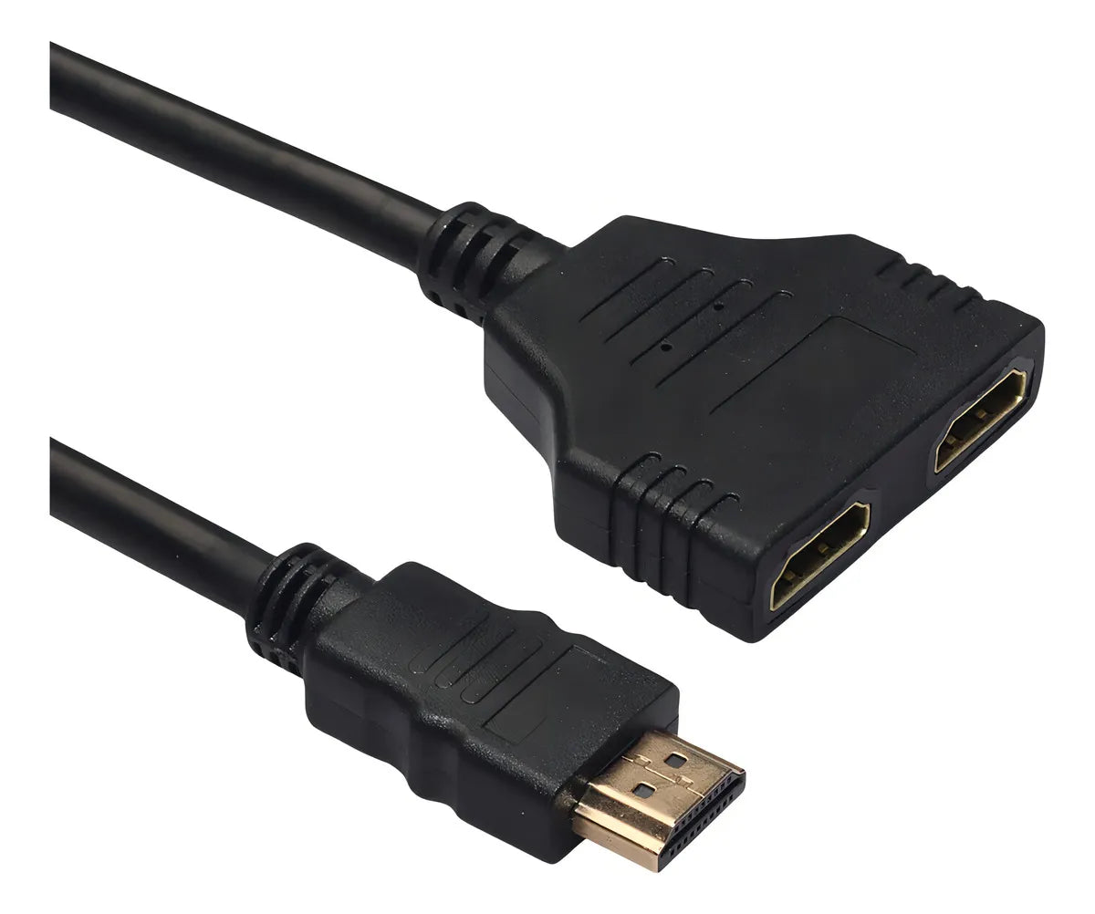 Cabo Y Hdmi  2 Fêmea x 1 Macho