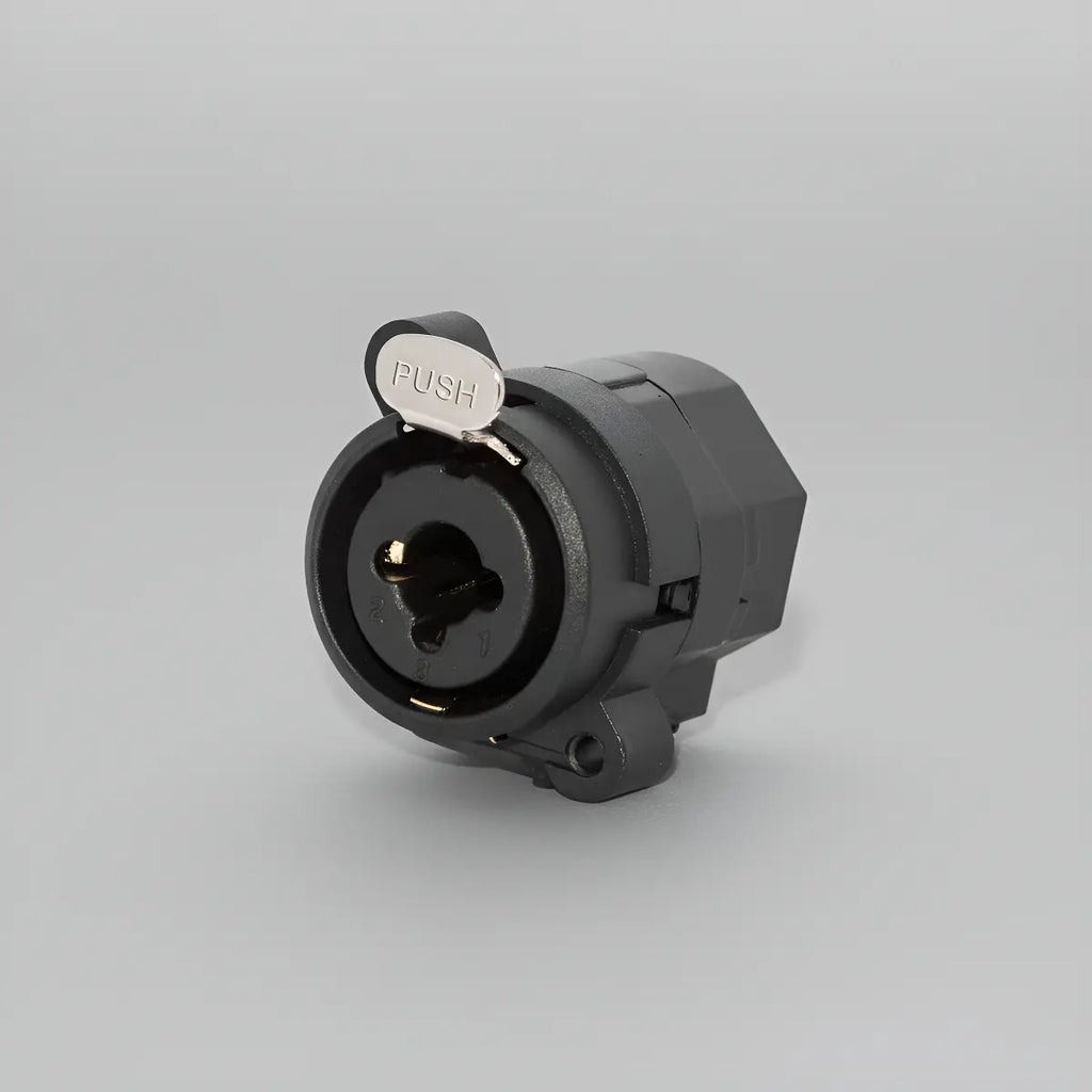 Conector Combo Xlr Fêmea + P10 Balanceado
