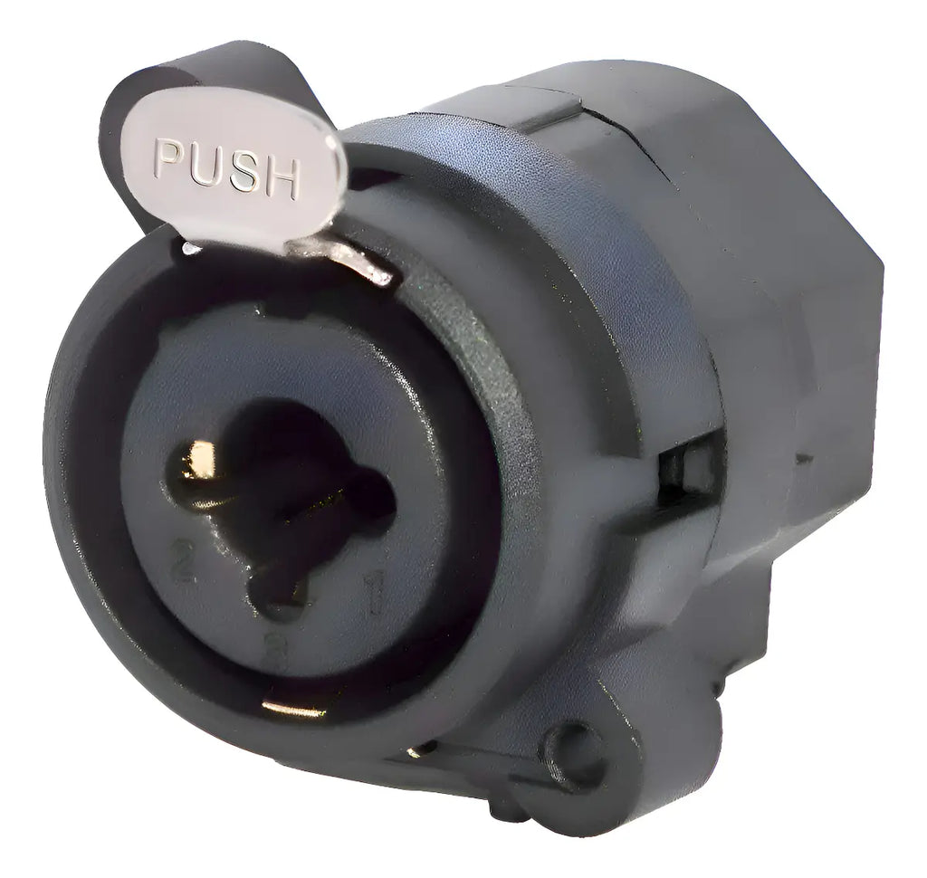 Conector Combo Xlr Fêmea + P10 Balanceado