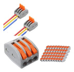Conectores De Alavanca 3 Vias Pct-213 - Borne Rápido