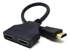 Cabo Y Hdmi  2 Fêmea x 1 Macho