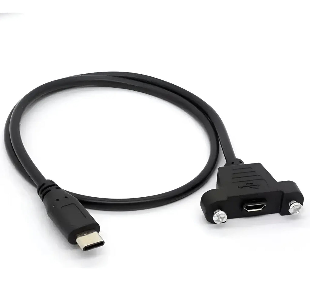 Cabo Extensor Usb-c x Para Painel Tipo-C 50cmm