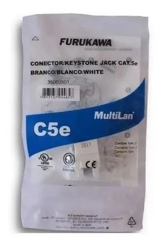 Keystone Cat5e Conector Rj-45 Fêmea Multilan Furukawa