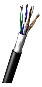 Cabo de Rede Blindado Cat5e F/UTP Conex Cable 100% Cobre