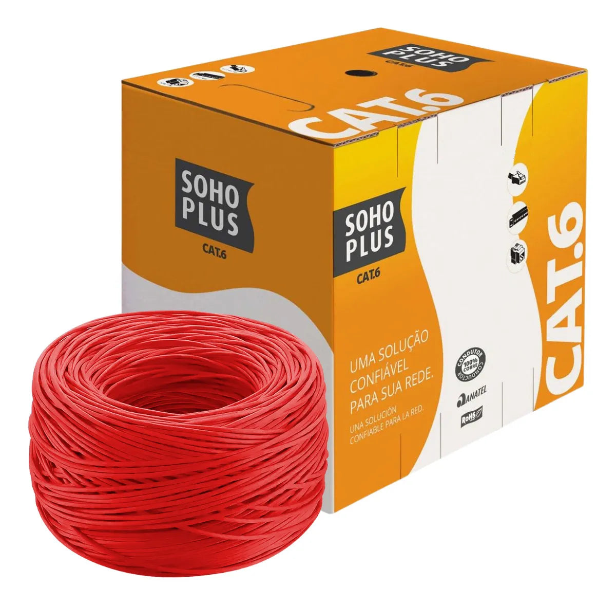 Caixa de cabo Cat6 305m Soho Plus Furukawa