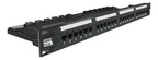 Patch Panel 24portas Cat5e T568A/B Soho Plus Furukawa