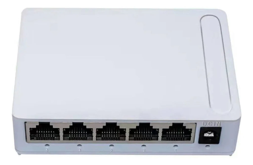 Switch 5 Portas Ethernet  Hub Gigabit10/100/1000 Mbps
