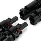 Conector Mc4 2 Vias Tipo Y Par Macho E Femea S/solar