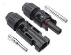 Conector MC4 Macho DTS para Painel Solar IP67 Resistência UV 1500V