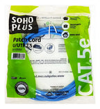 Patch Cord Utp Cat5e Cmx  2,5m T568A/B Azul  Soho Plus Furukawa