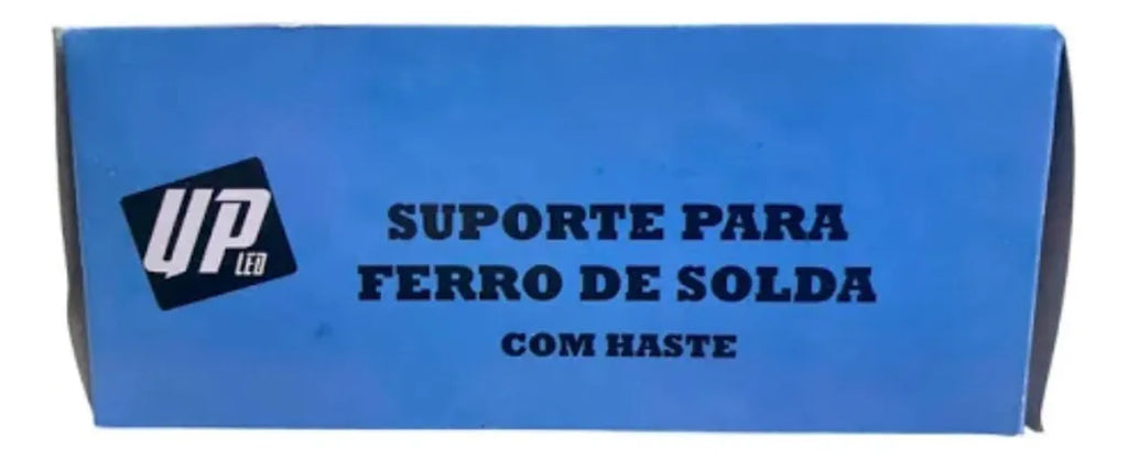 Base Suporte De Ferro De Solda Com Espiral Metálico