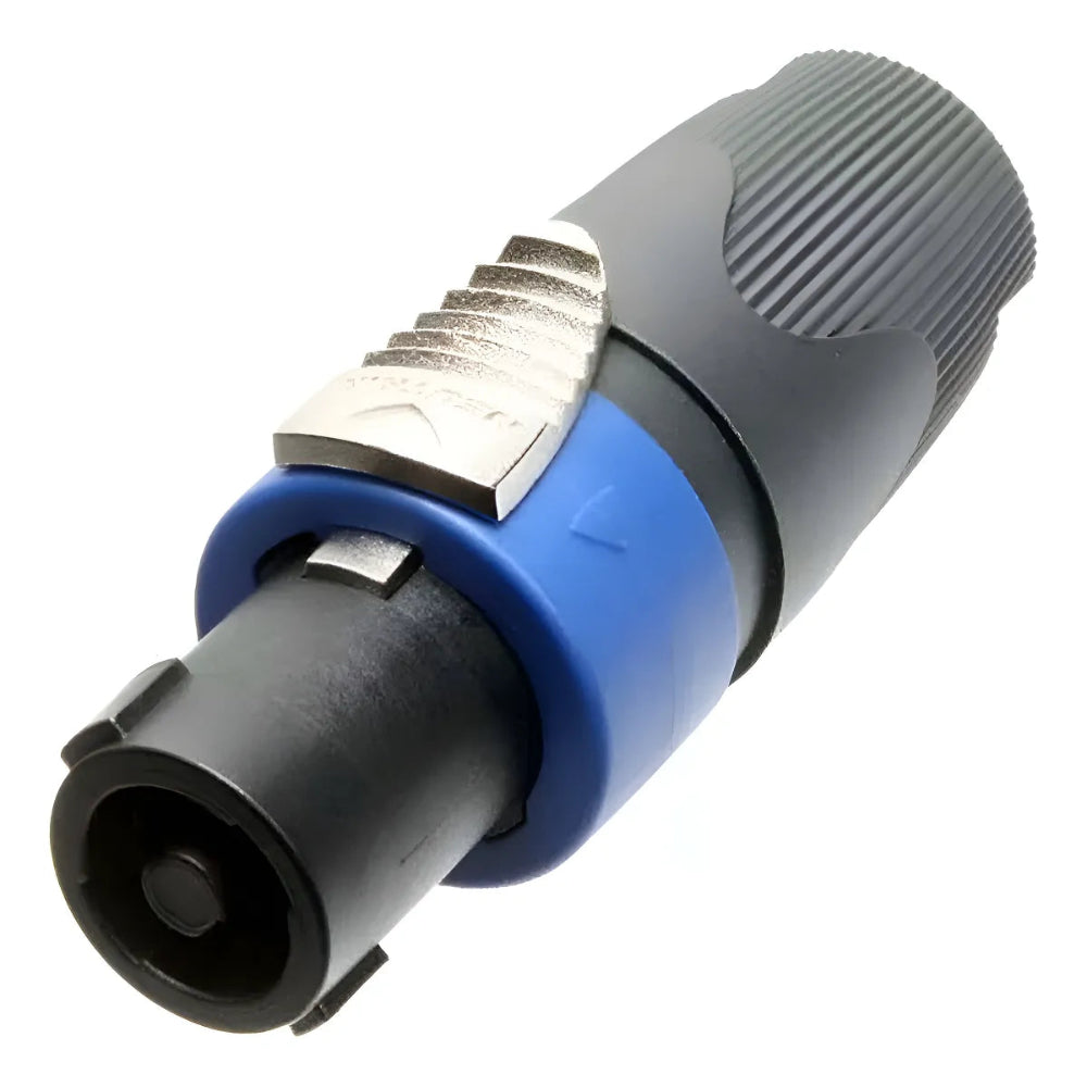 Conectores Speakon Macho Série A 4 Vias Preto