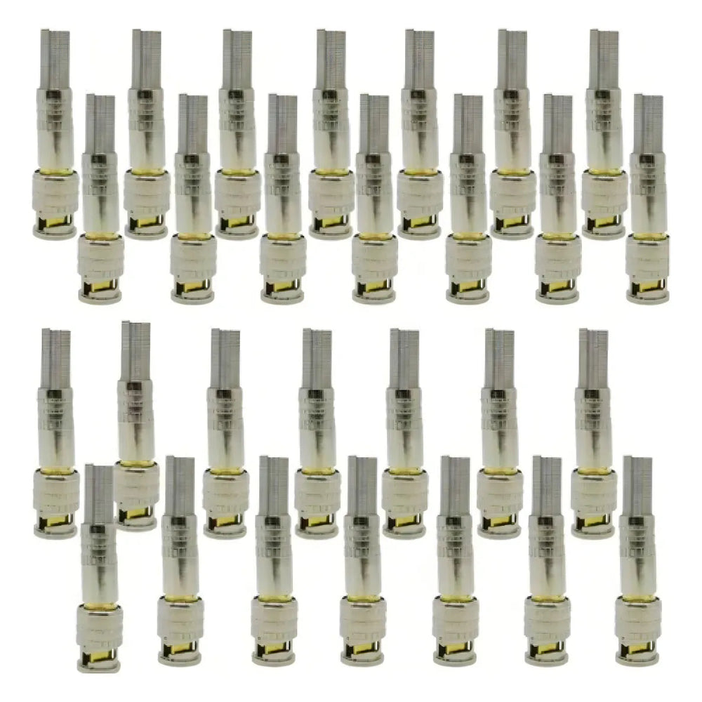 Conectores Bnc Macho C/mola P/cabo 4mm Cftv