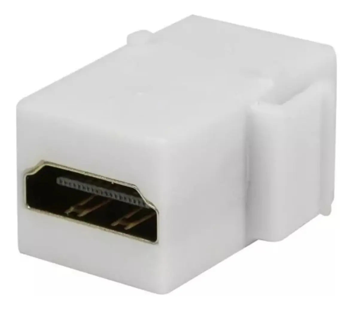 Adaptador Keystone Hdmi Fêmea A Fêmea Para Embutir 2.0