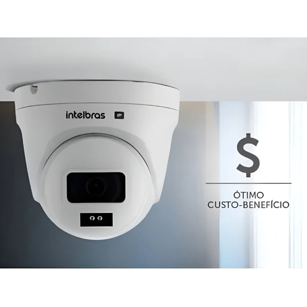 Câmera Ip Dome Vipc 1230 D G2 Full Hd Ir 30m Poe Intelbras