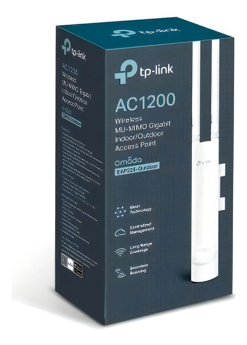 Access Point TP-Link, Externo, MU-MIMO, AC1200 - EAP225-Outdoor
