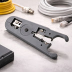 Alicate Decapador Fios E Cabos Coaxial Utp Hy-501a