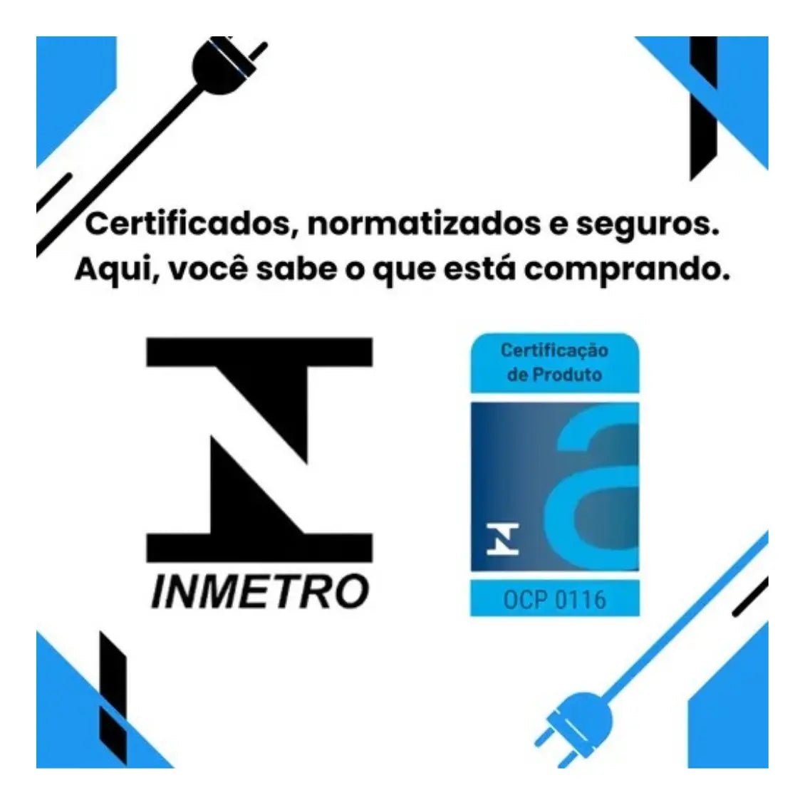 Cabo De Força Tripolar Novo Padrão 10a 3x0,75mm Varios Tamanhos