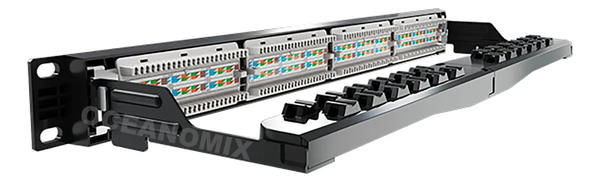 Patch Panel 24portas Cat5e T568A/B Soho Plus Furukawa