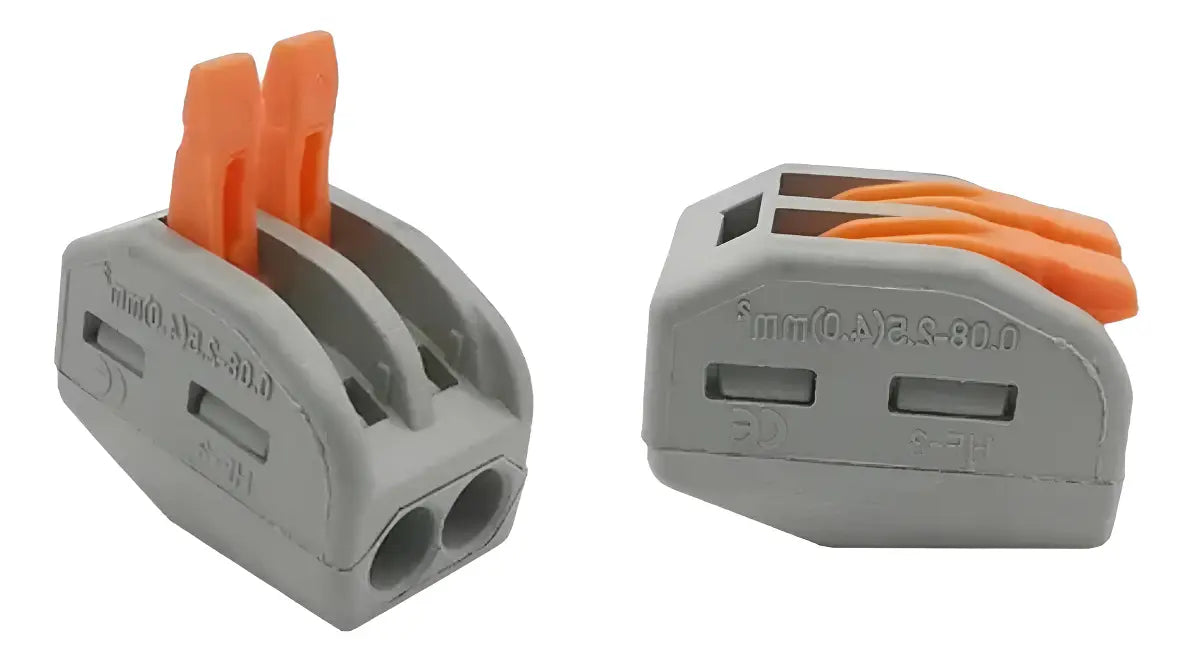 Conectores De Alavanca 2 Vias Pct-212 - Borne Rapido