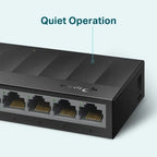 Switch Gigabit De Mesa Tp-link 8 Portas Ls1008g