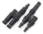 Conector Mc4 2 Vias Tipo Y Par Macho E Femea S/solar