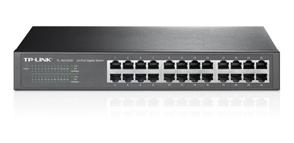 Switch 24P Giga TL SG - 1024 D TP LINK