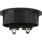 Conectores Borne Redondo 1v Pressão 5,4cm Preto
