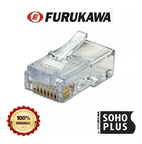 ⁠Conector RJ45 Macho Cat5e Soho Plus Furukawa