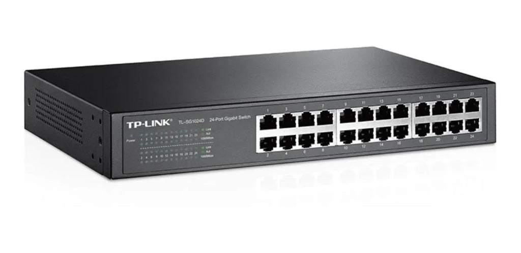 Switch 24P Giga TL SG - 1024 D TP LINK