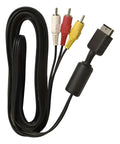 Cabo Audio E Video Rca C/filtro Para Playstation,ps1,ps2,ps3