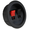 Conectores Borne Redondo 1v Pressão 5,4cm Preto